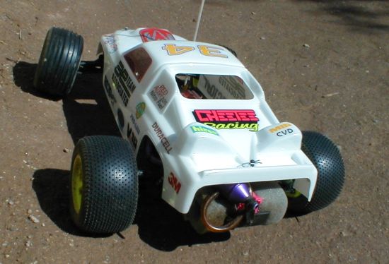 RC10 GT Radio controlled gas truck. 1/10 scale